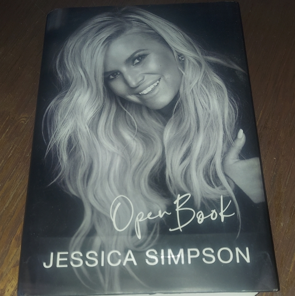Jessica simpson open book